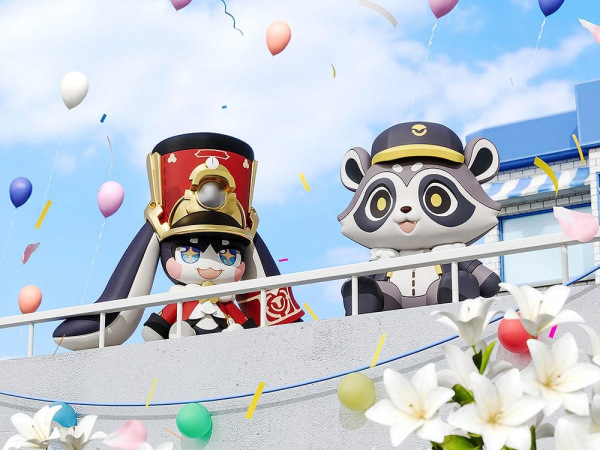 Honkai: Star Rail Huggy Good Smile Mini Figure Baseball Raccoon 7 cm 5