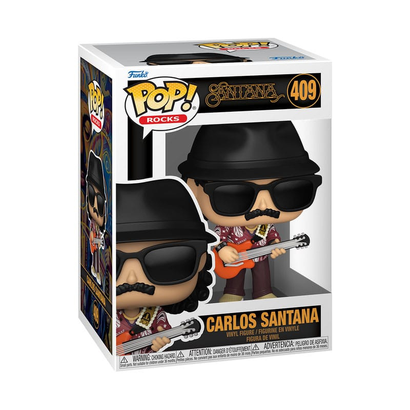 Carlos Santana POP! Rocks Vinyl Figure Carlos Santana 9 cm 1