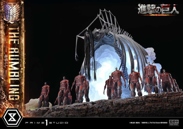 Attack on Titan West Ultimate Diorama Masterline Series Statue The Rumbling 64 cm 10