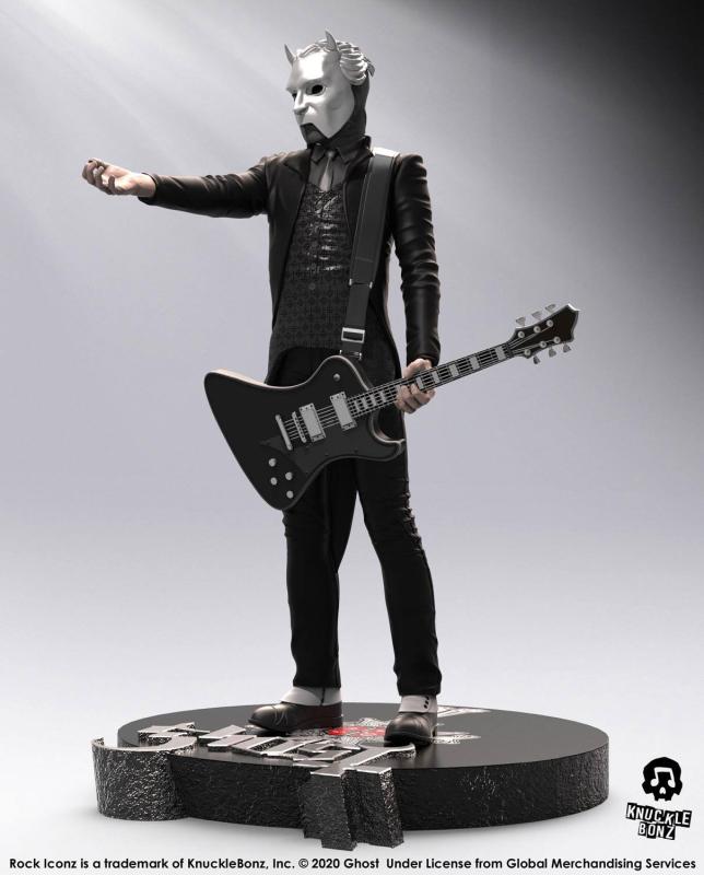 Ghost Rock Iconz Statue Nameless Ghoul (Black Guitar) Limited Edition 22 cm