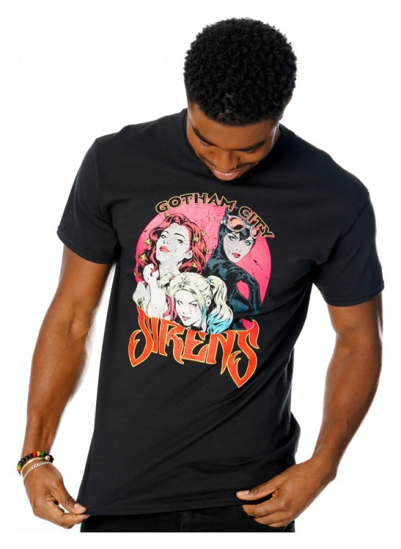 Gotham City Sirens T-Shirt Vintage Poster Size XL 2