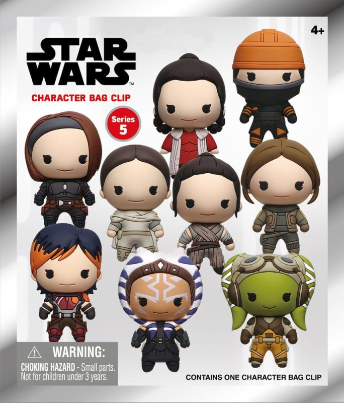 Woman of Star Wars 3D PVC Bag Clips Series Blind Bag Display (24) 2