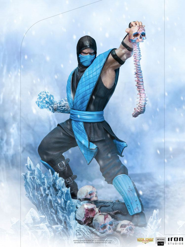 Mortal Kombat Art Scale Statue 1/10 Sub-Zero 23 cm 11
