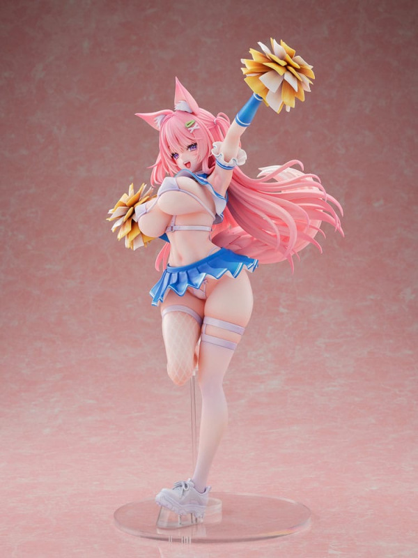 Original Character Statue 1/5 Kemomimi Cheer Girl illustration by Yatanuki Kei 35 cm 6