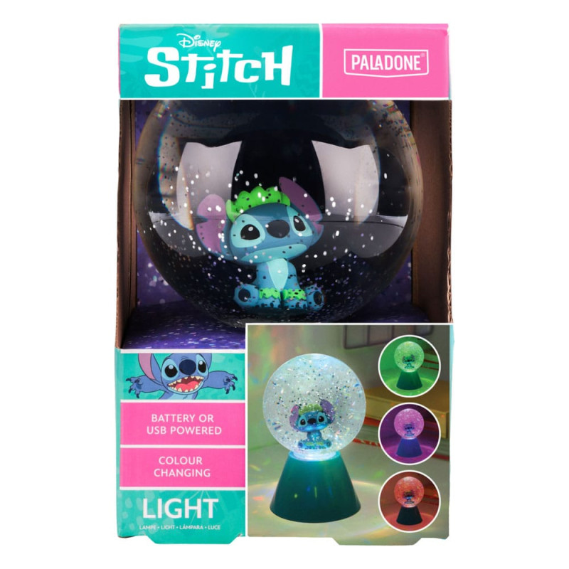 Lilo & Stitch LED-Lamp Stitch Glitter Ball 17 cm 1