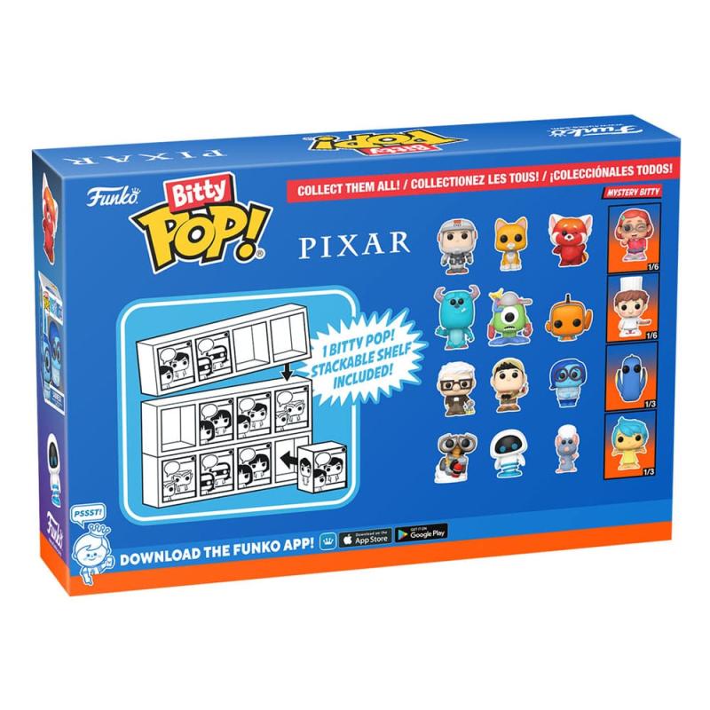 Pixar Bitty POP! Vinyl Figure 4-Pack Wall-E 2,5 cm 1