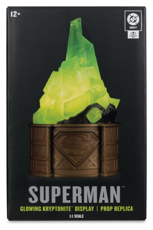 Superman DC Direct Replica 1/1 Kryptonite Display (Gold Label) 18 cm 6