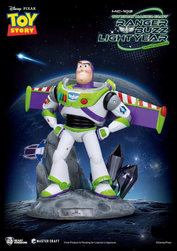 Toy Story Master Craft Statue Ranger Buzz Lightyear 34 cm 1