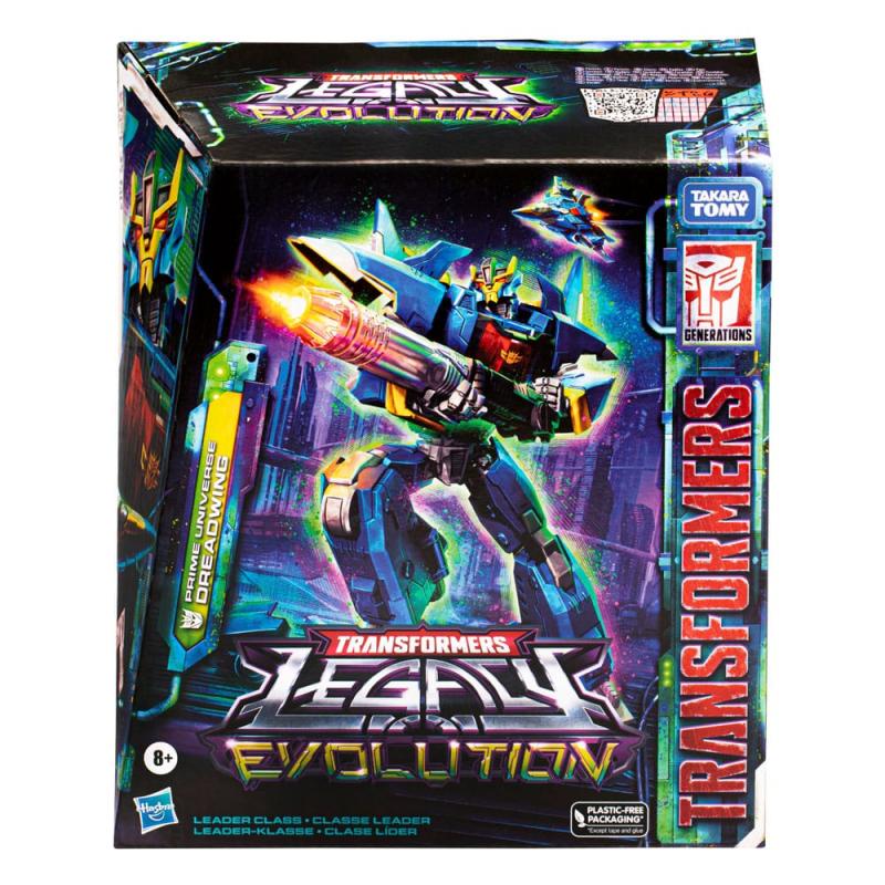 Transformers Generations Legacy Evolution Leader Class Action Figure Prime Universe Dreadwing 18 cm