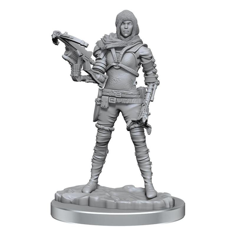 WizKids Deep Cuts Miniatures Unpainted Miniatures 2-Pack Human Rogue