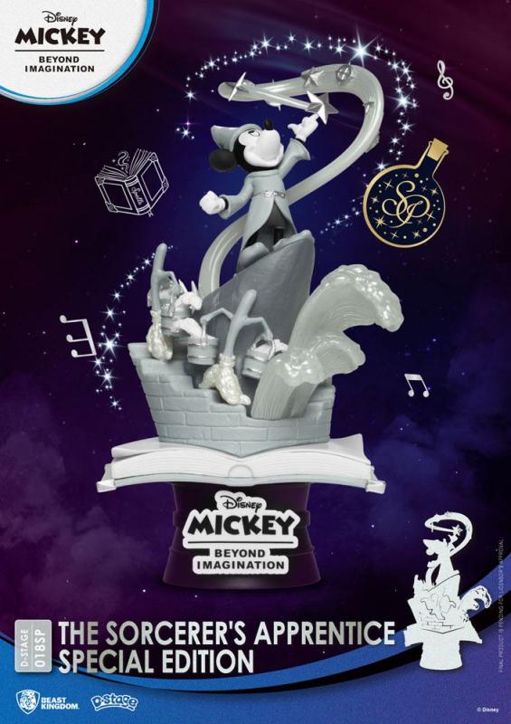 Mickey Beyond Imagination: The Sorcerer's Apprentice - D-Stage PVC Diorama - Beast Kingdom