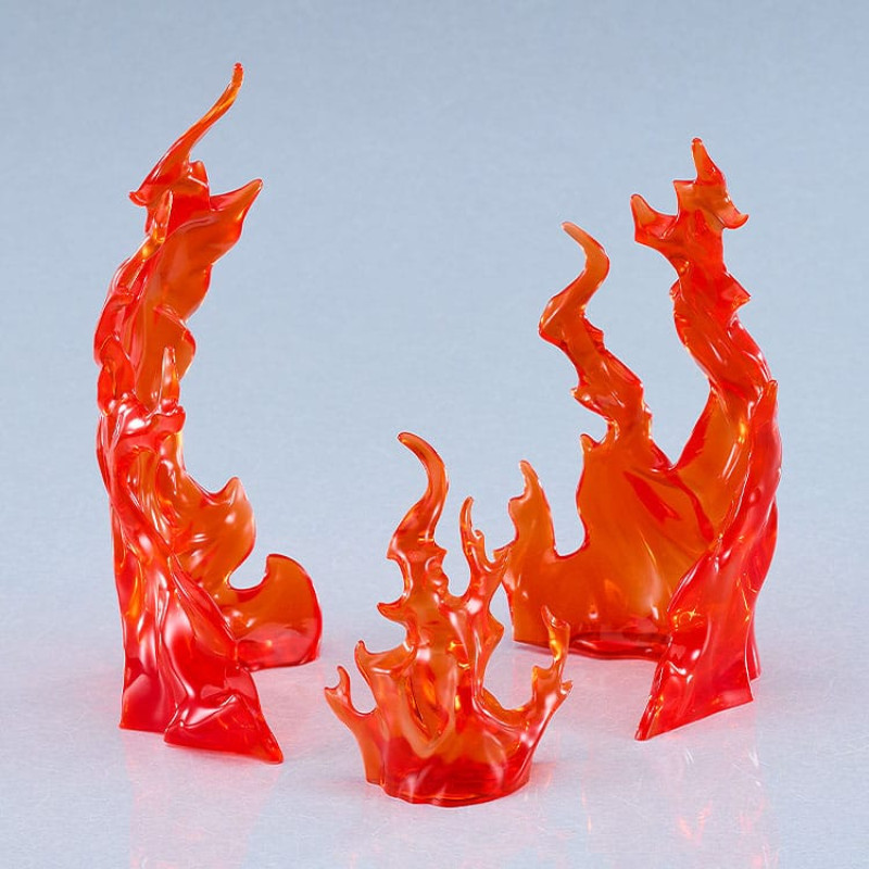 The Simple Effect Parts for Figures Flames: Red 1