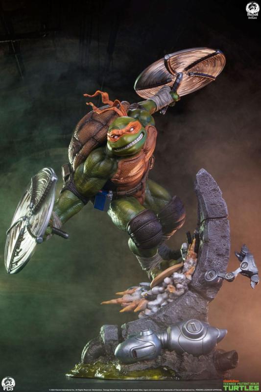 Teenage Mutant Ninja Turtles Statue 1/3 Michelangelo Deluxe Edition 67 cm 2