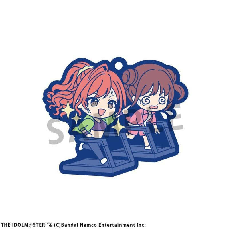 The Idolmaster Shiny Colors Rubber Charms Vol. 2 6 cm Assortment (6)