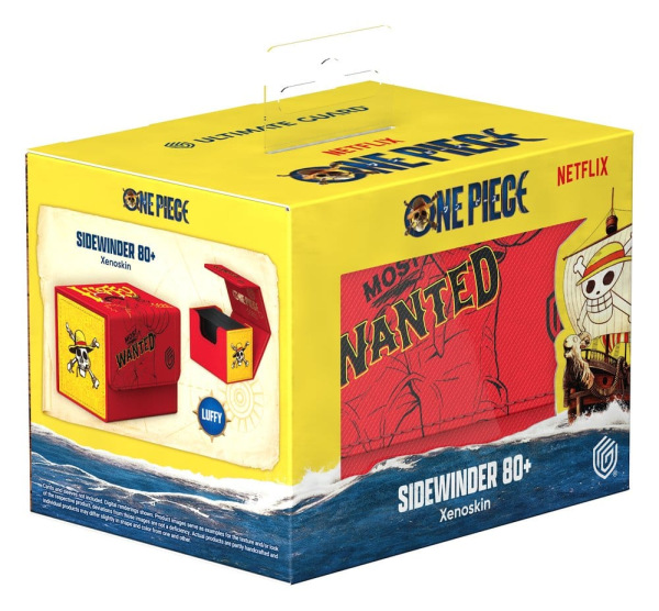 Ultimate Guard Sidewinder 80+ Xenoskin NETFLIX ONE PIECE - Luffy 5