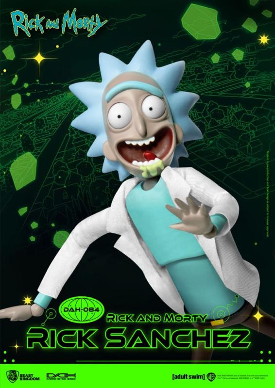 Rick and Morty: Rick Sanchez 1/9 Dynamic 8ction Heroes Action Figure - Beast Kingdom Toys