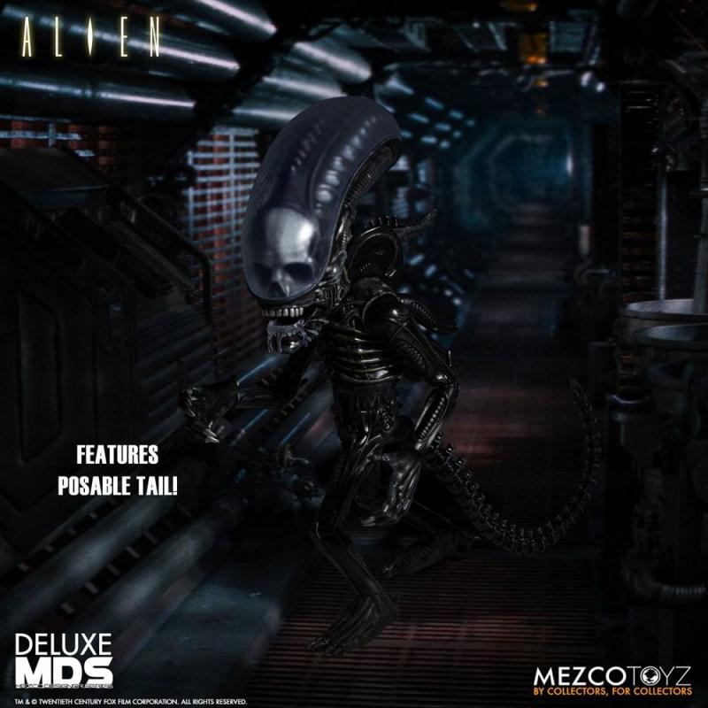 Alien: Xenomorph 18 cm MDS Deluxe Action Figure - Mezco Toys
