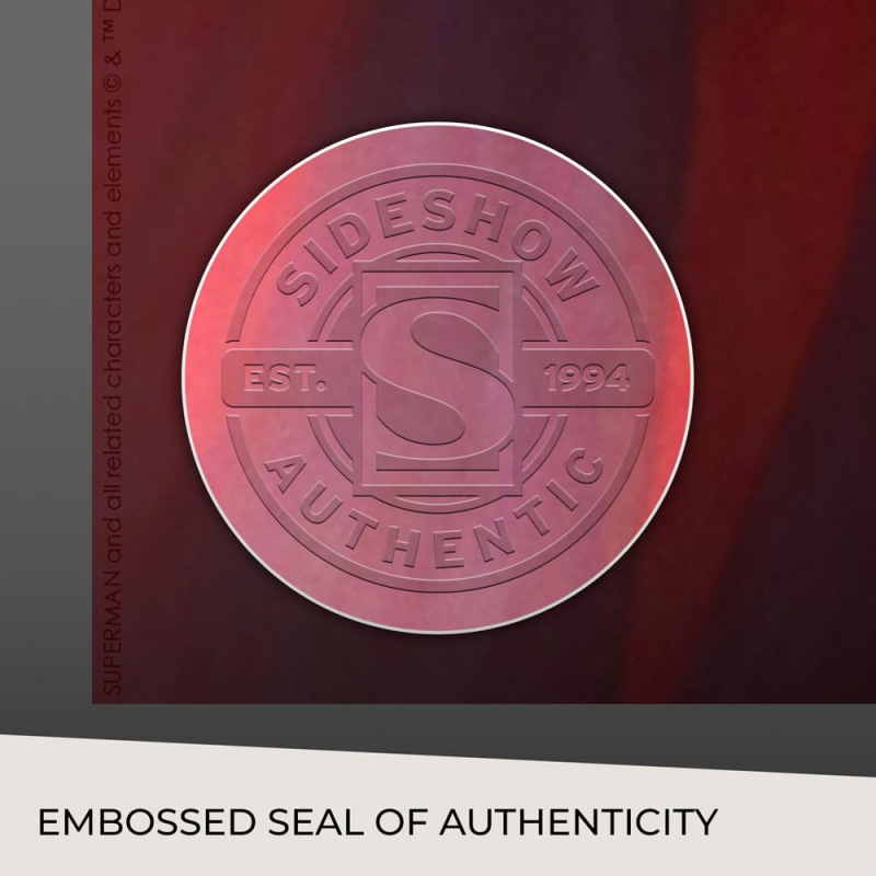 DC Comics Art Print Justice League Trinity: Superman 61 x 41 cm - unframed 3