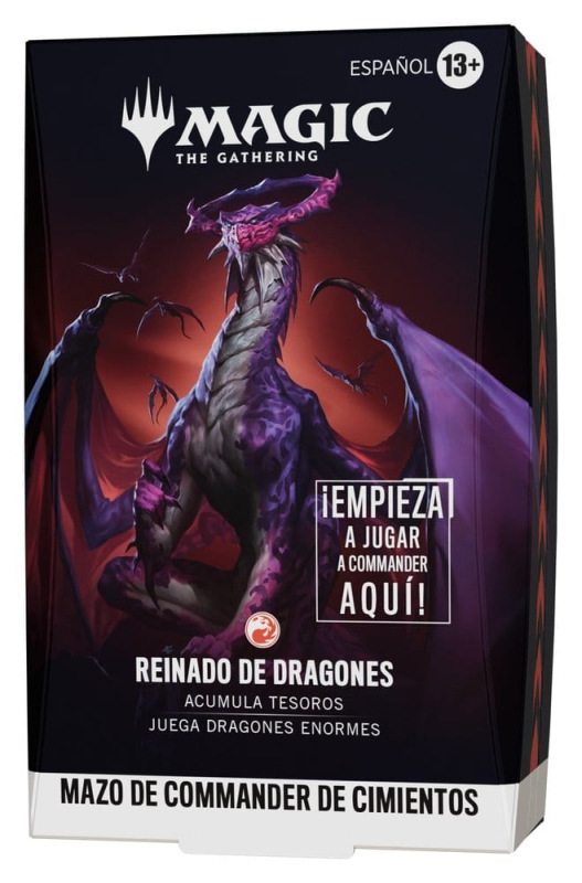 Magic the Gathering Foundations Commander Decks Case (5) spanish 4