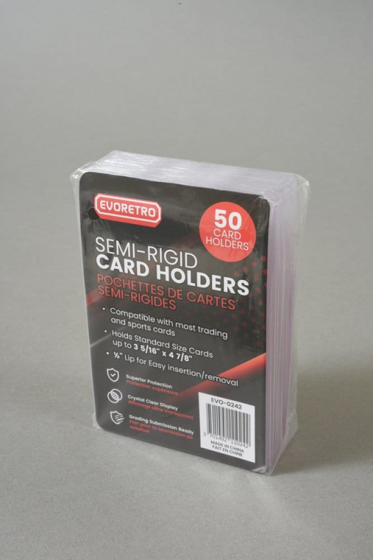 Evoretro Card Holders 200-Pack Semi-Rigid 8 x 12 cm 2