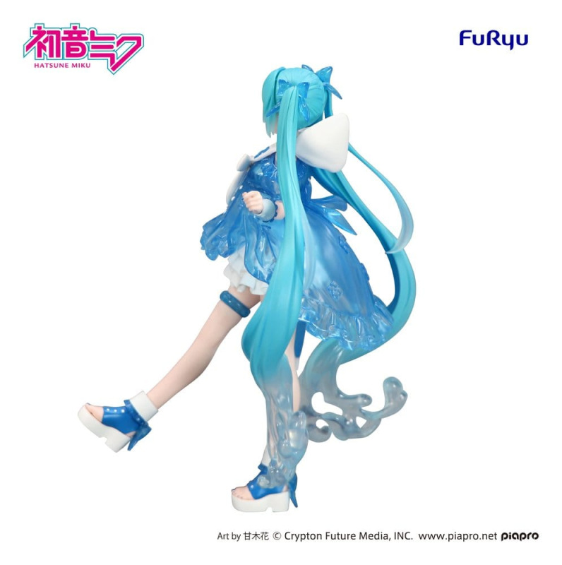 Hatsune Miku Trio-Try-iT PVC Statue Miku Rainy Dance 19 cm 7