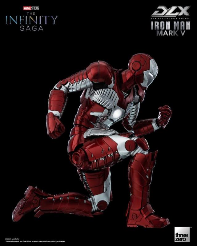 Infinity Saga DLX Action Figure 1/12 Iron Man Mark 5 17 cm 10