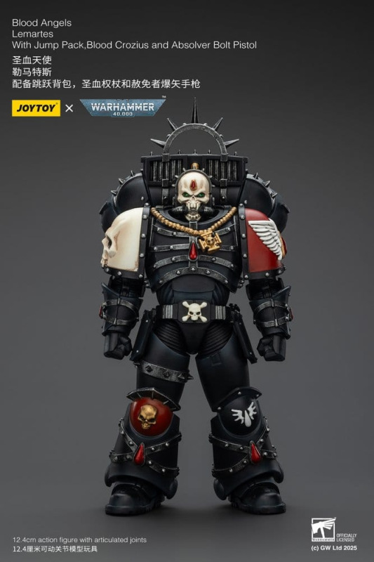 Warhammer 40,000 Action Figure Blood Angels Lemartes 12 cm 2