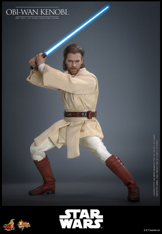 Star Wars: Episode II - Attack of the Clones Action Figure 1/6 Obi-Wan Kenobi 31 cm 2