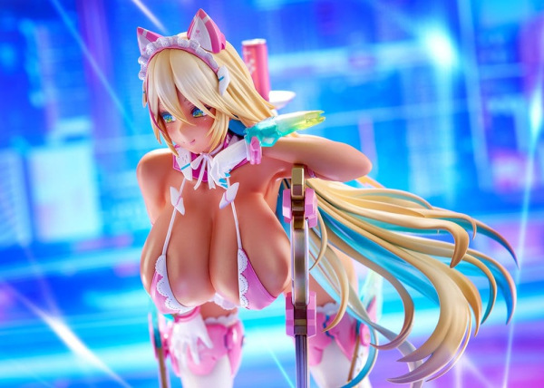 Meido-Busou PVC Figure 1/7 Ax Experimental Equipment - Ama gal camouflage Ver. 24 cm 12