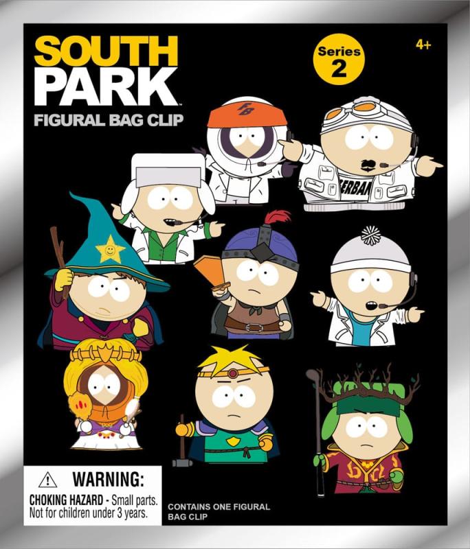 South Park 3D PVC Bag Clips Series 2 Display (24) 1