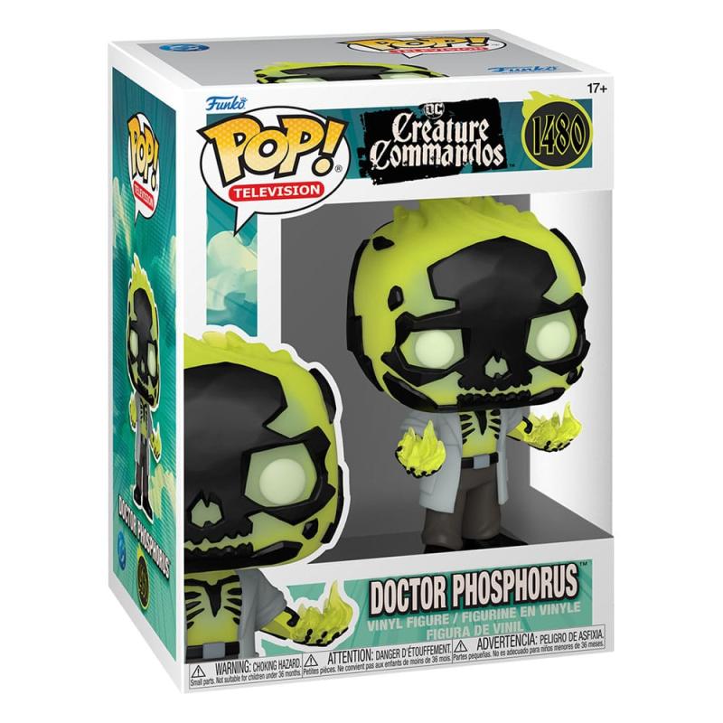 Creature Commandos POP! TV Vinyl Figure Dr. Phosphorus 9 cm 1