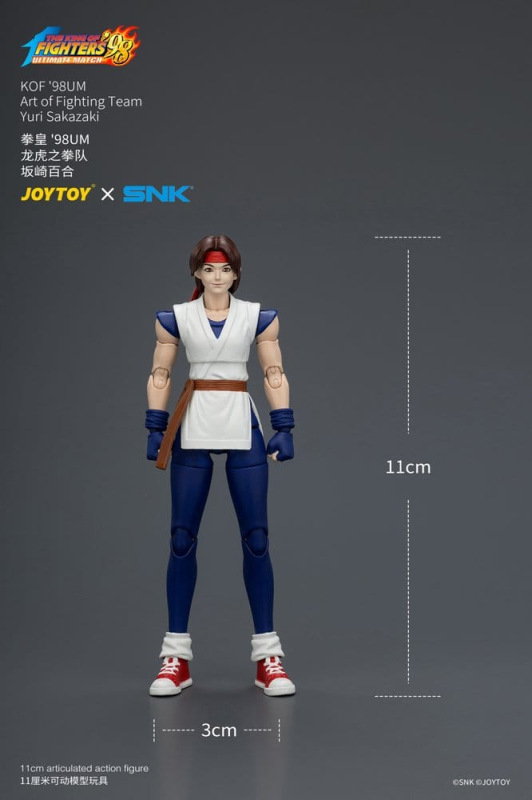 The King of Fighters '98 Ultimate Match Action Figure Yuri Sakazaki (Art of Fighting Team) 12 cm 9