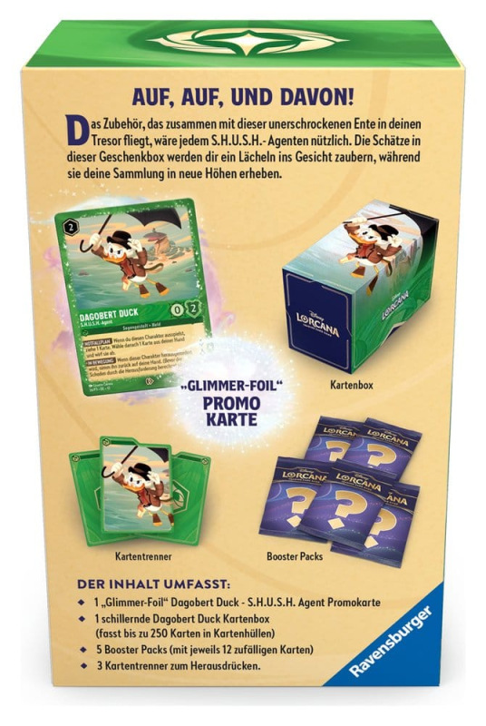 Disney Lorcana TCG Dagobert Duck Gift Box *German Edition* 3