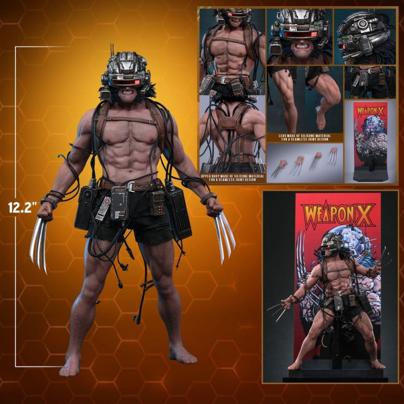 Marvel Comic Masterpiece Action Figure 1/6 Weapon X 31 cm 14