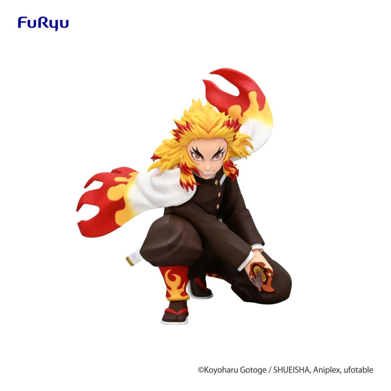 Demon Slayer: Kimetsu no Yaiba Noodle Stopper PVC Statue Rengoku Kyojuro Battle Ver. 10 cm 1