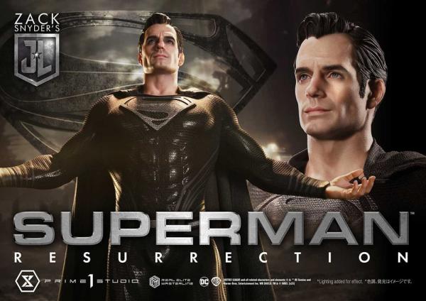 Zack Snyder's Justice League Real Elite Masterline Series Statue 1/3 Superman Resurrection Deluxe Bo 9