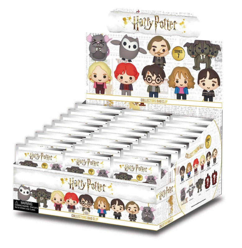 Harry Potter 3D PVC Bag Clips Series 7 Display (24) 2