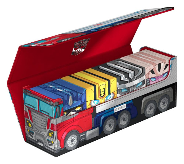 Squaroes Collectors Case 400 Squaroe Transformers - Optimus Prime Truck 12