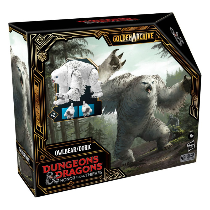 Dungeons & Dragons: Honor Among Thieves Golden Archive Action Figure Owlbear/Doric 15 cm 2