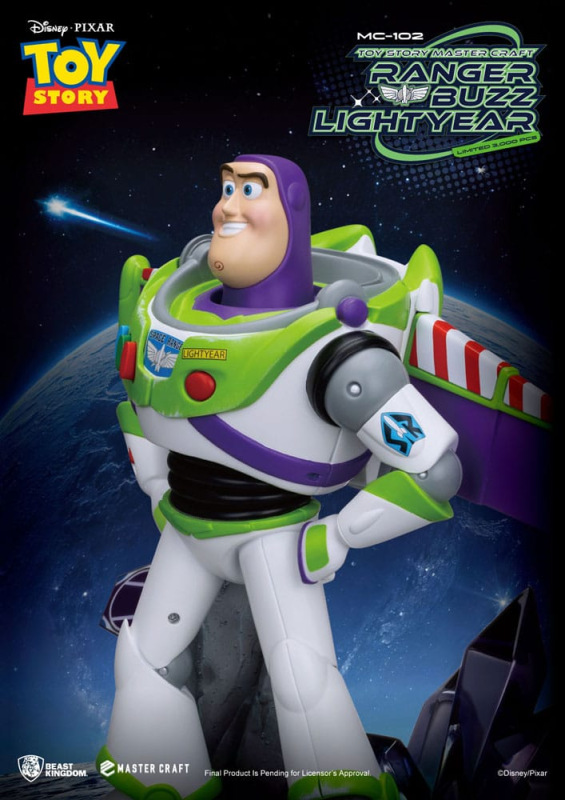 Toy Story Master Craft Statue Ranger Buzz Lightyear 34 cm 8
