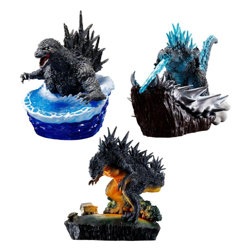 Shangri-La Frontier Petitrama EX Series Trading Figure 3-Set From Zero To Minus One Set 9 cm