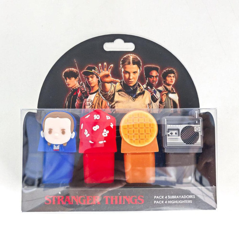 Stranger Thinigs Highlighters 4-Pack 3