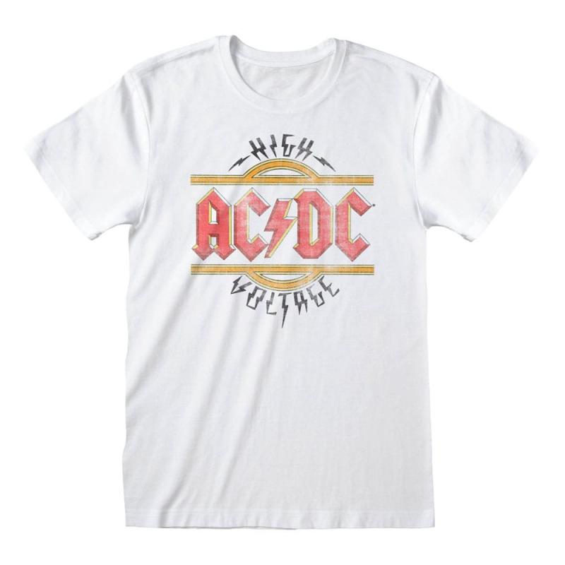 AC/DC T-Shirt Vintage High Voltage Size XL