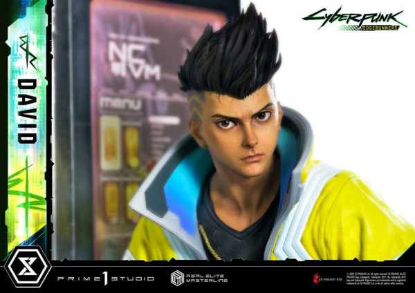 Cyberpunk: Edgerunners Real Elite Masterline Series Statue 1/4 David Bonus Version 58 cm 10