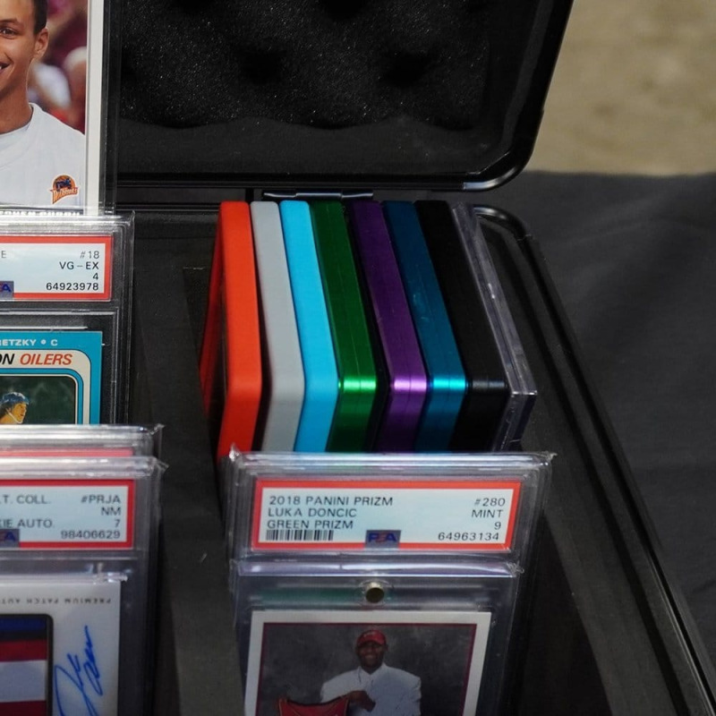 Slab Case Protectors for PSA Graded Cards Black 5