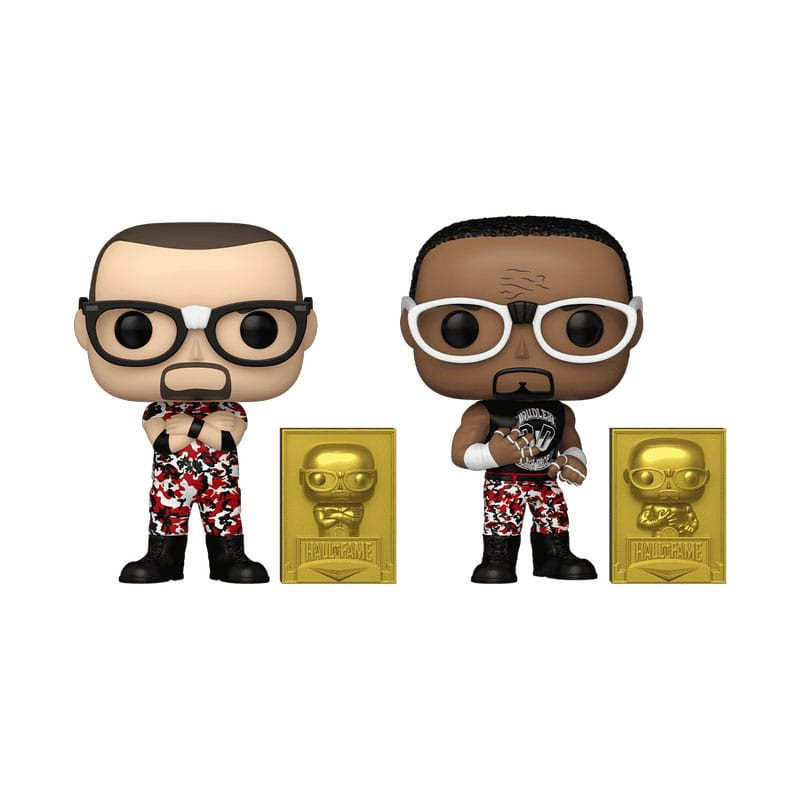 WWE POP! & Buddy! Vinyl Figure 2-Pack The Dudley Boyz: Bubba Ray & D-Von (2018 Hall of Fame) Exclusi
