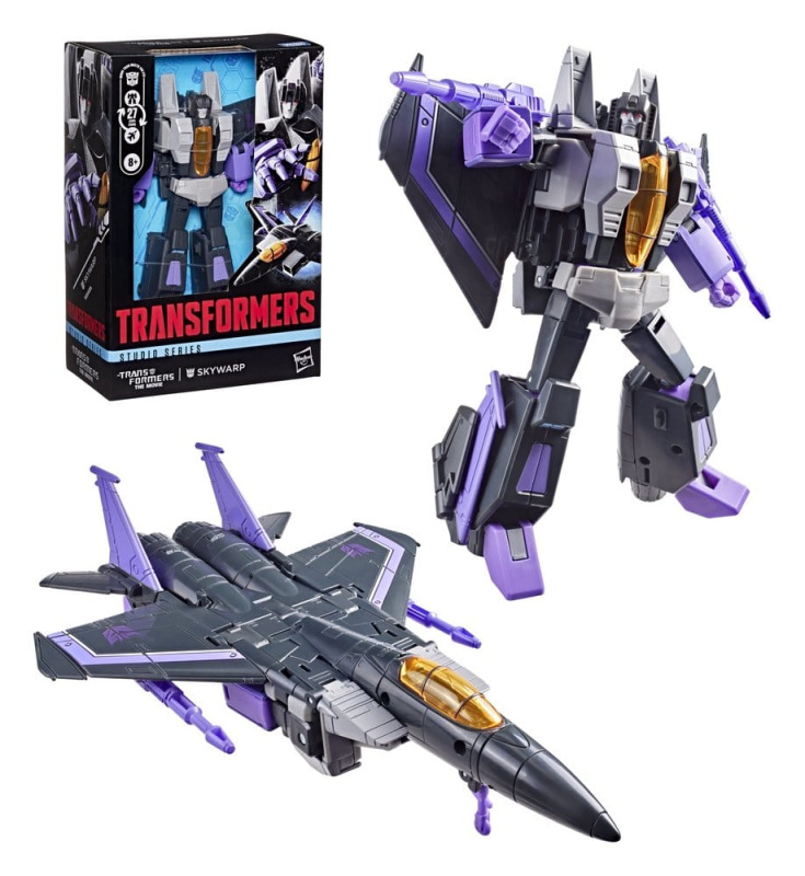 The Transformers: The Movie Studio Series Voyager Class Action Figure Skywarp 17 cm 2