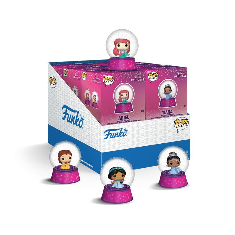 Disney Princess by Loungefly Pins Blind Keychains Snowglobes Display (12)