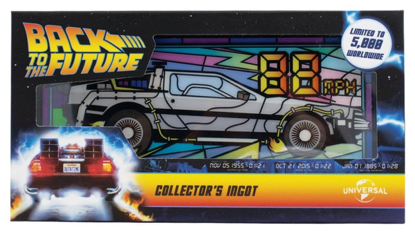 Back to the Future Ingot Stained Glass-Style Limited Edition 5