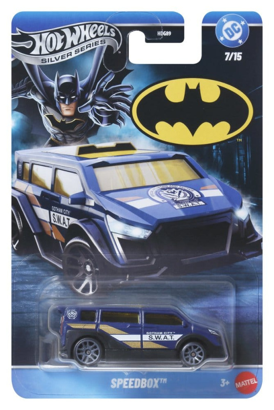 Batman Hot Wheels Silver Series Die-Cast Vehicles 1/64 979T Assortment (24) 2